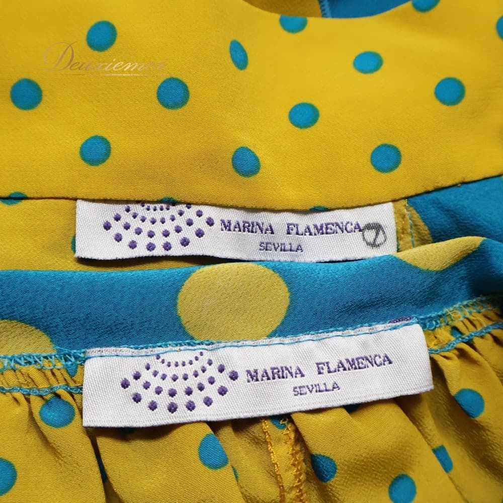 フラメンコ 衣装 MARINA FLAMENCA シージョ エプロン ピキージョ