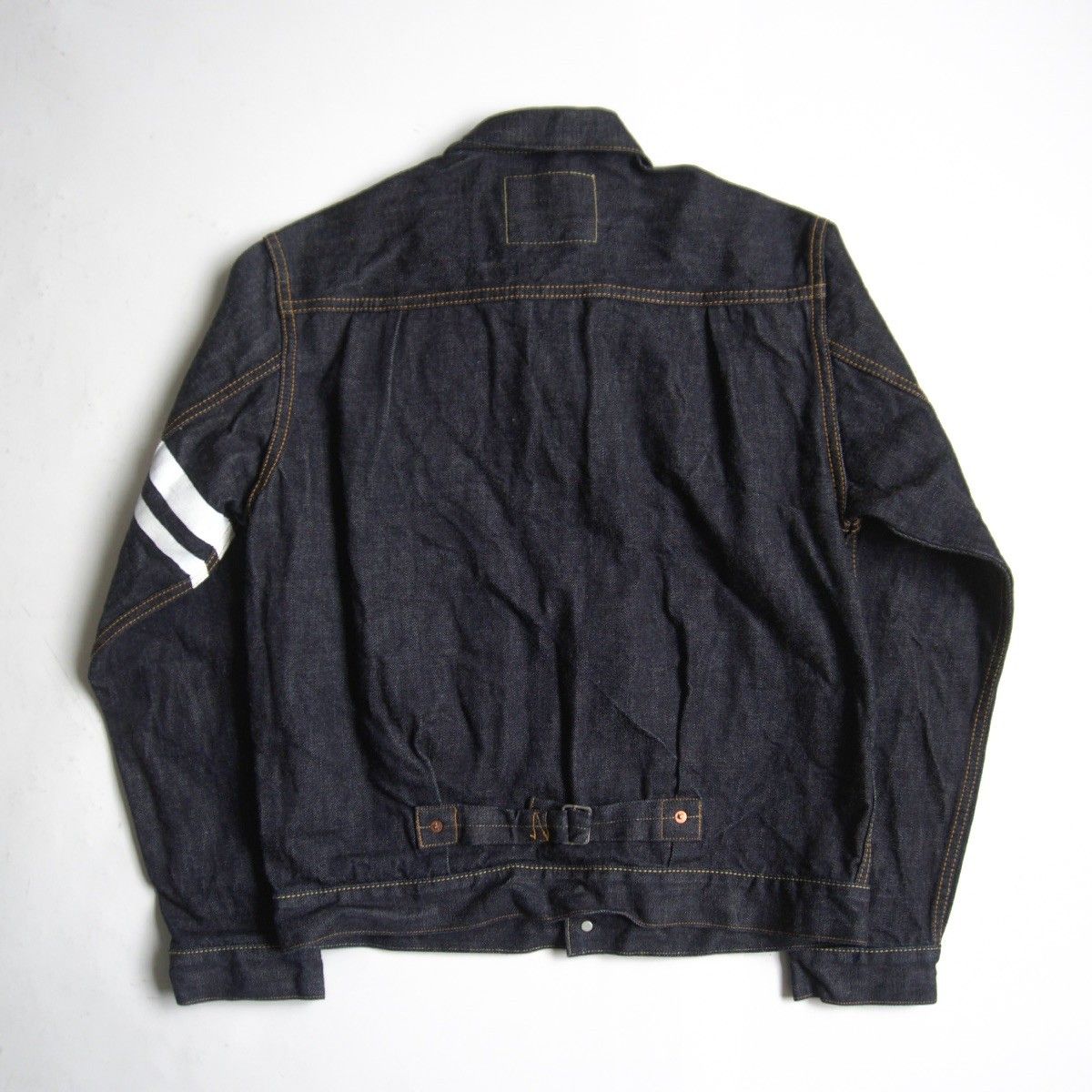 美品/濃紺】桃太郎ジーンズ 【1105SP デニム 出陣 シングル ポケット