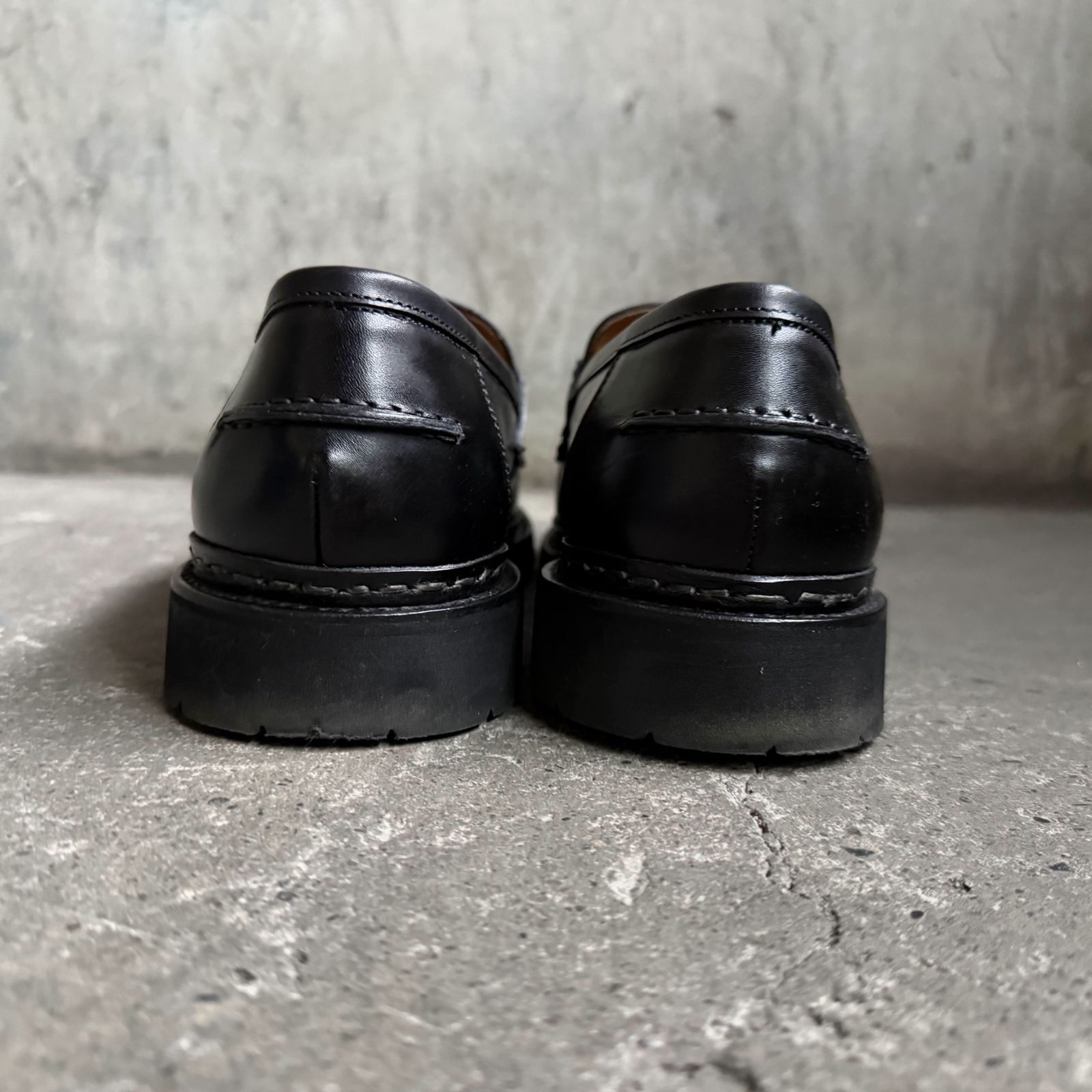Berwick 5293 レザーローファー BOX CALF ブラック UK6.5 バーウィック