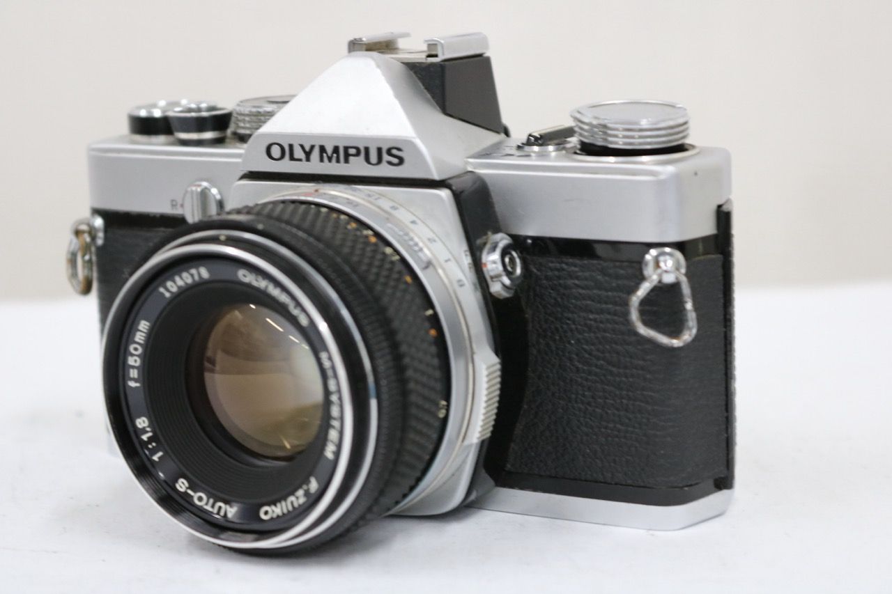 【返品保証】 オリンパス Olympus M-1 M-SYSTEM F.ZUIKO AUTO-S 50mm F1.8 ボディレンズセット e9036