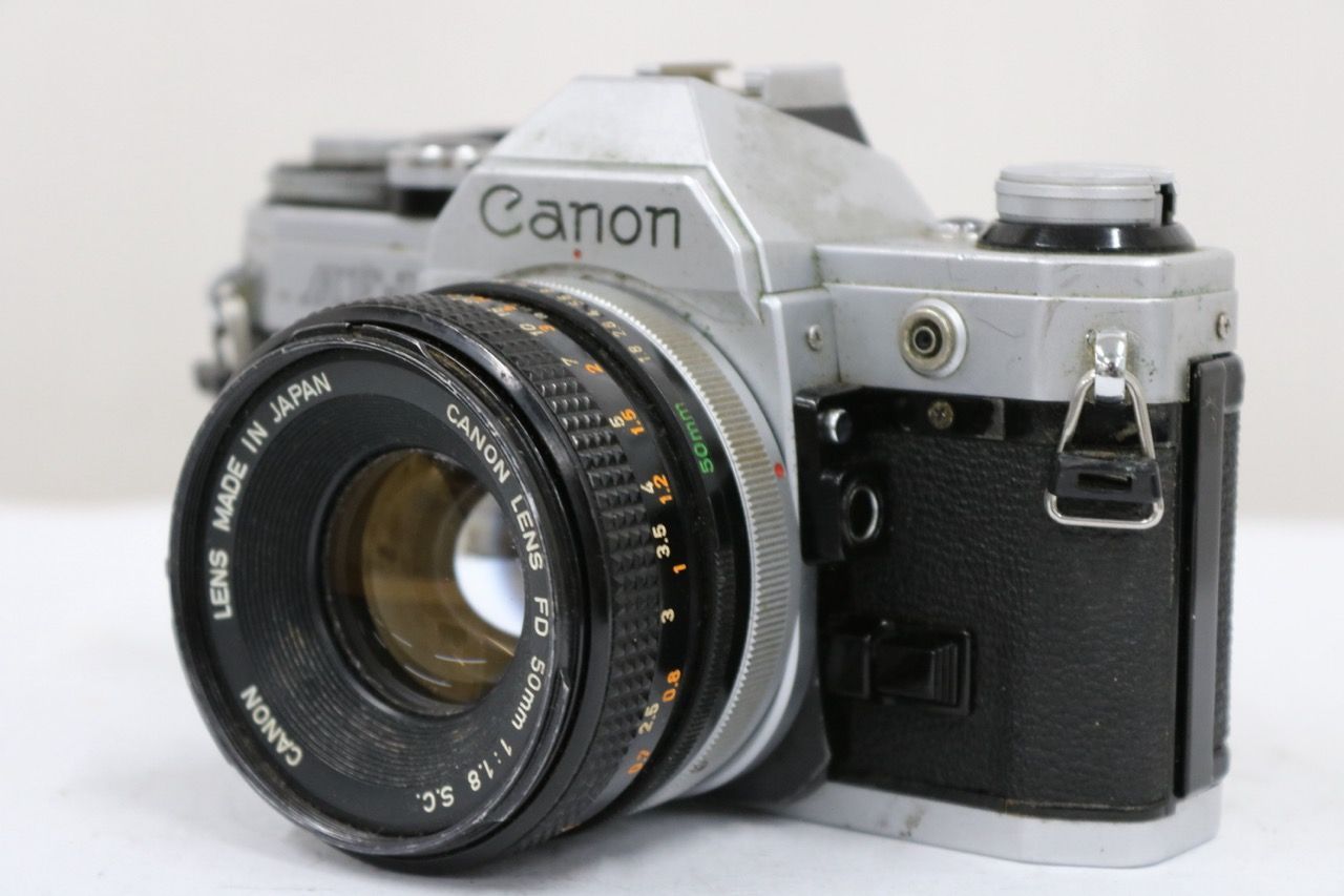 【訳あり品】 キャノン Canon AE-1 FD 50mm F1.8 S.C. ボディレンズセット e9020