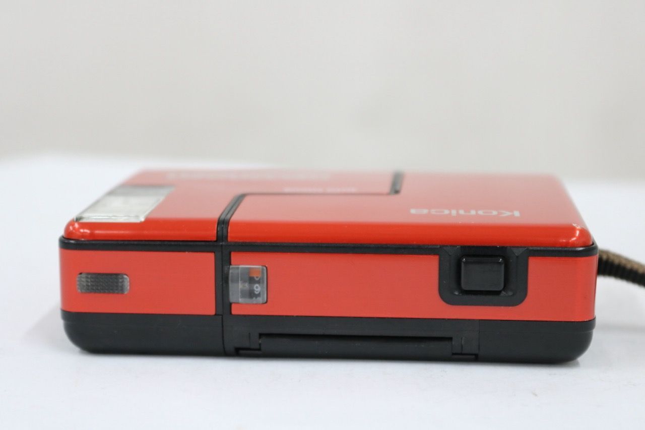 返品保証】 コニカ KONICA RECORDER レッド HEXANON 24mm F4