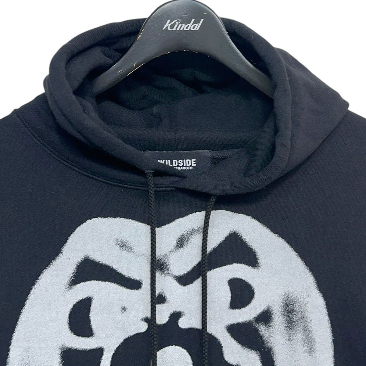 WILDSIDE yohji yamamoto CHITO Hoodie ダブルネームドッグモチーフ