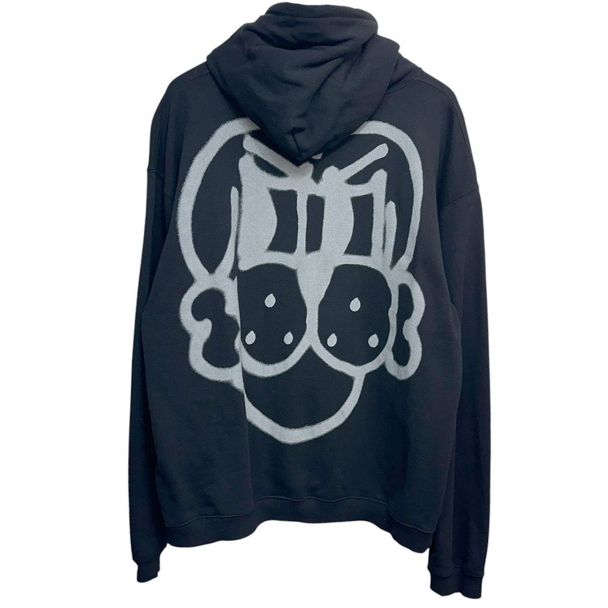 WILDSIDE yohji yamamoto CHITO Hoodie ダブルネームドッグモチーフ