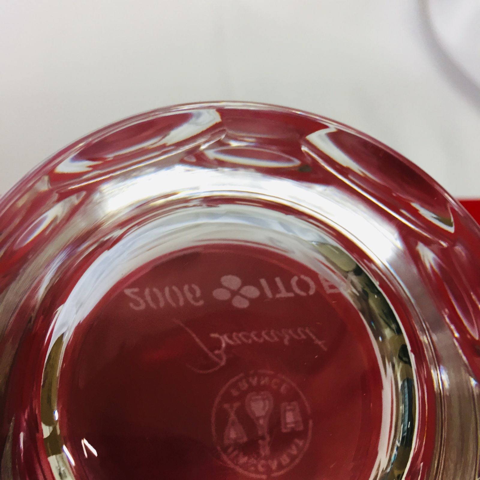 Baccarat バカラ 伊藤園2006年 キャンペーン品 グラス ペア ブランド 