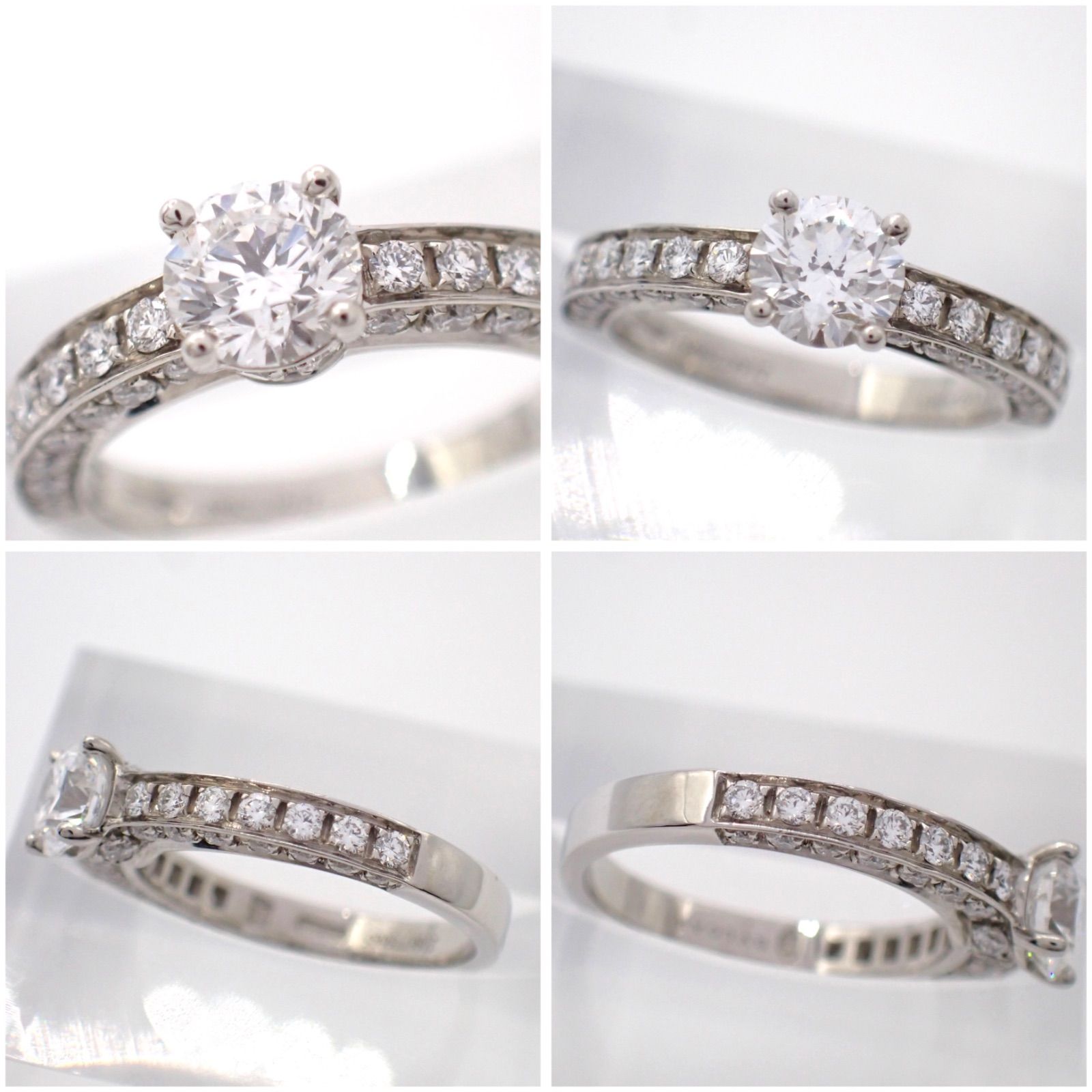 新品仕上げ済 箱/ギャラ/GIA BVLGARI ブルガリ 6号 0.50ct 