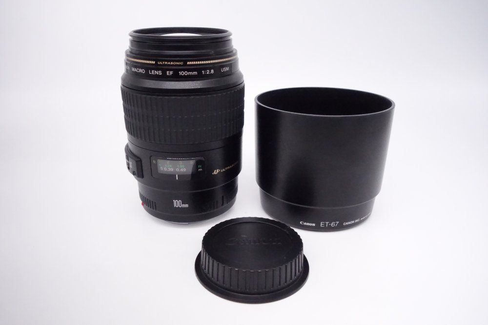 キヤノン Canon 単焦点マクロレンズ EF100mm F2.8 マクロ USM [W2604068A]