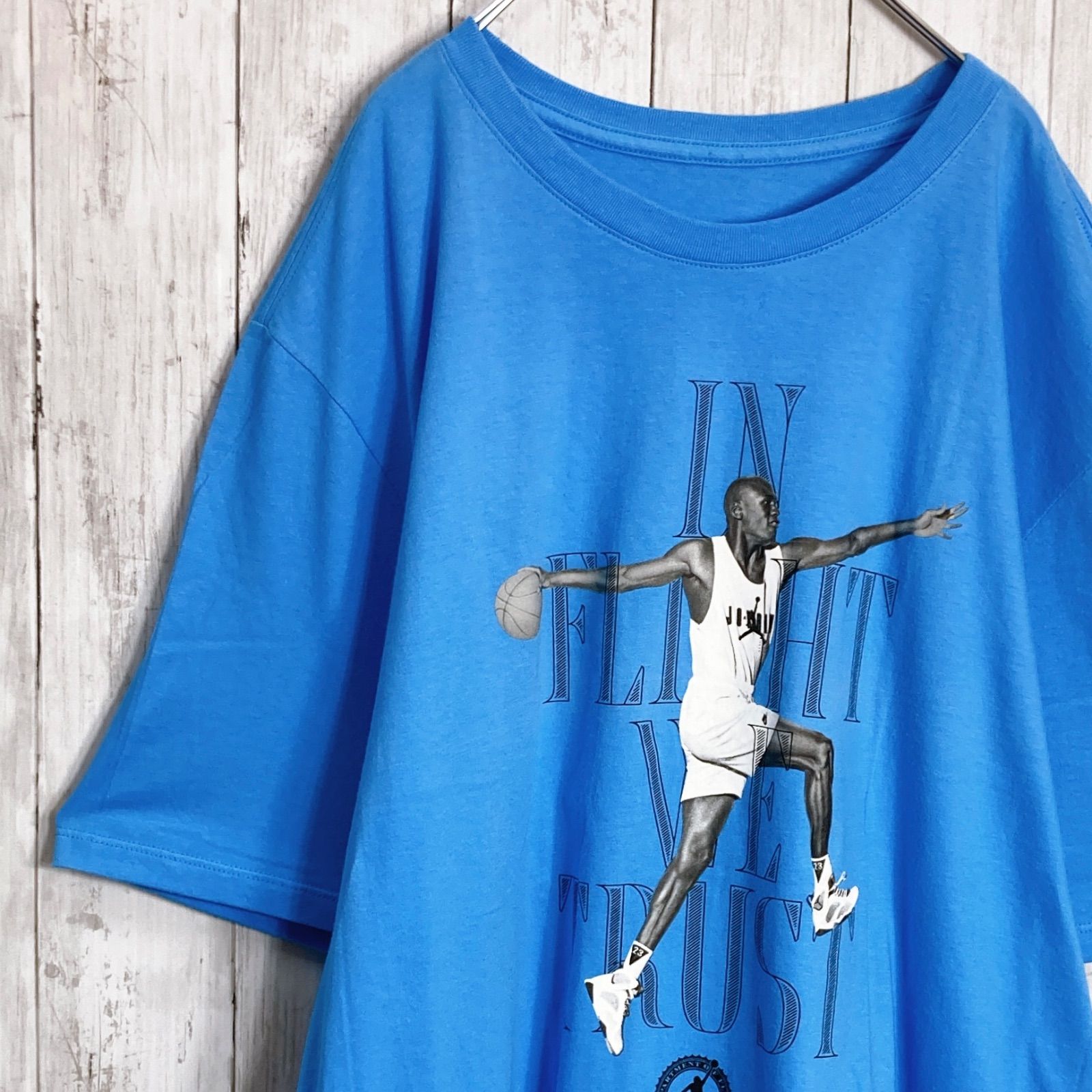 入手困難デッドストック】NIKE JORDAN ジョーダン ブルー 半袖Tシャツ