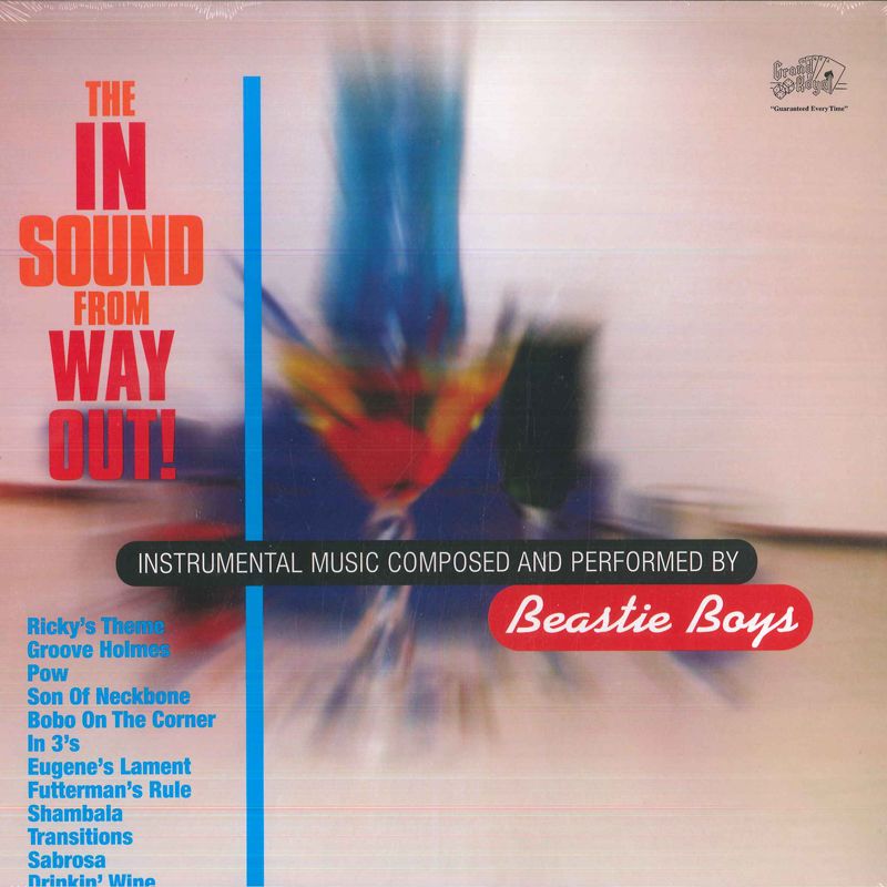 LP Beastie Boys In Sound From Way Out! B002699101 Grand Royal, Brookly 未開封 /00260