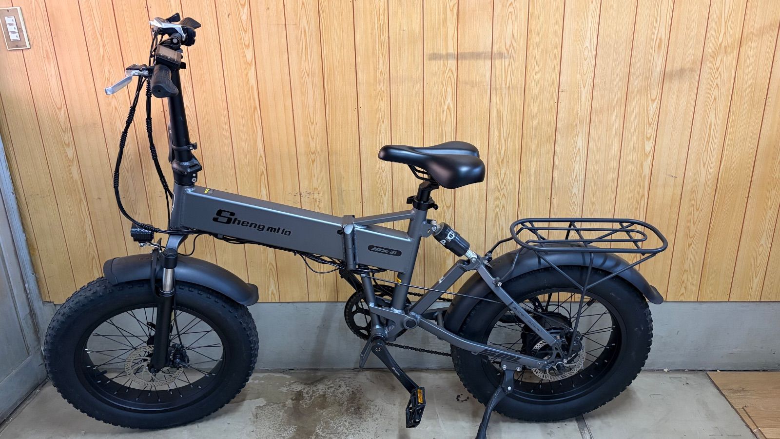 SHENGMILO MX21 電動アシスト自転車 折りたたみ ファットバイク 中古