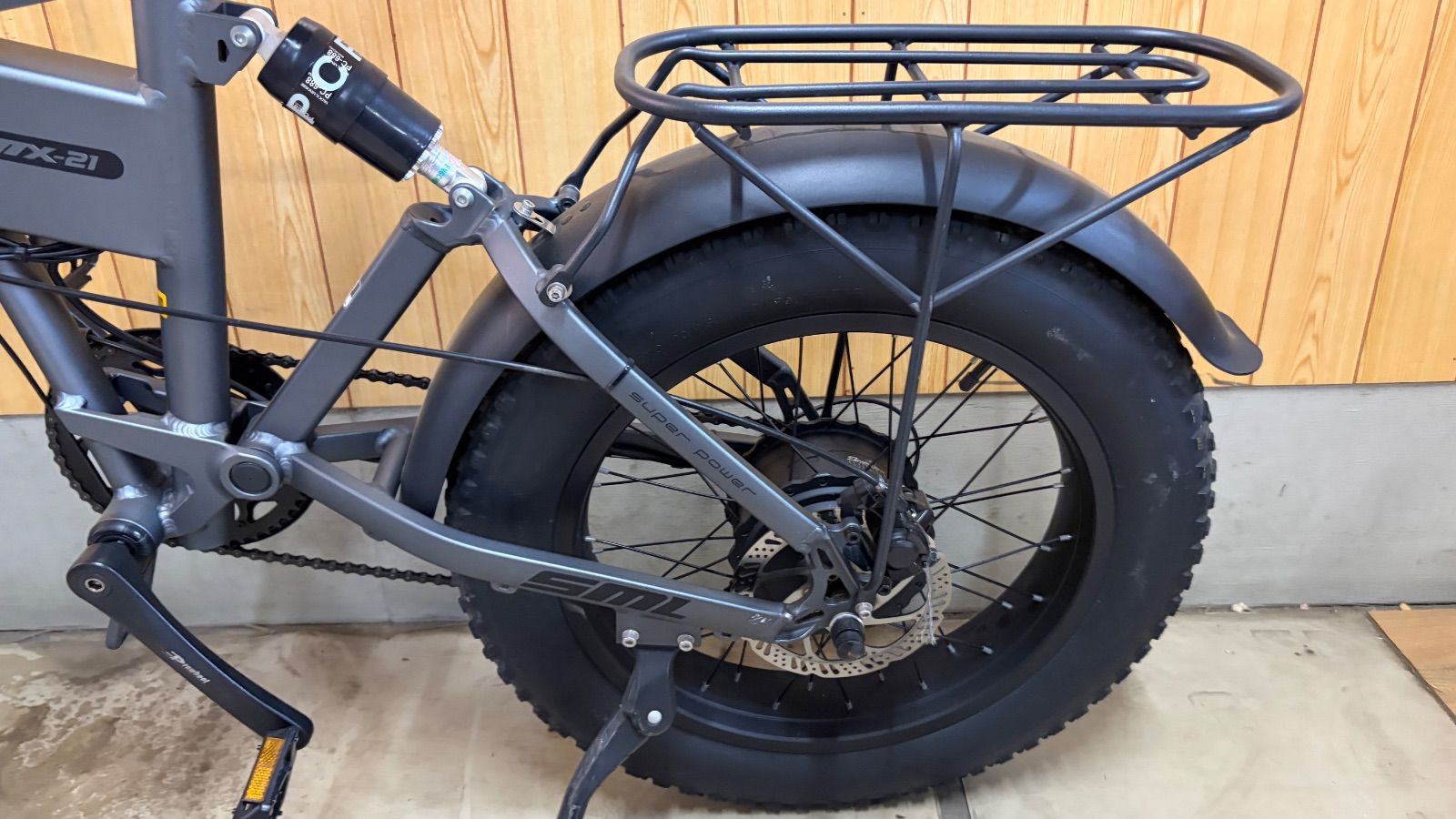 SHENGMILO MX21 電動アシスト自転車 折りたたみ ファットバイク 中古