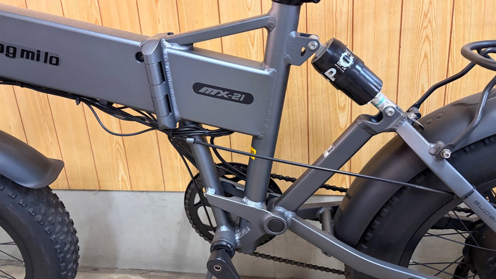 SHENGMILO MX21 電動アシスト自転車 折りたたみ ファットバイク 中古