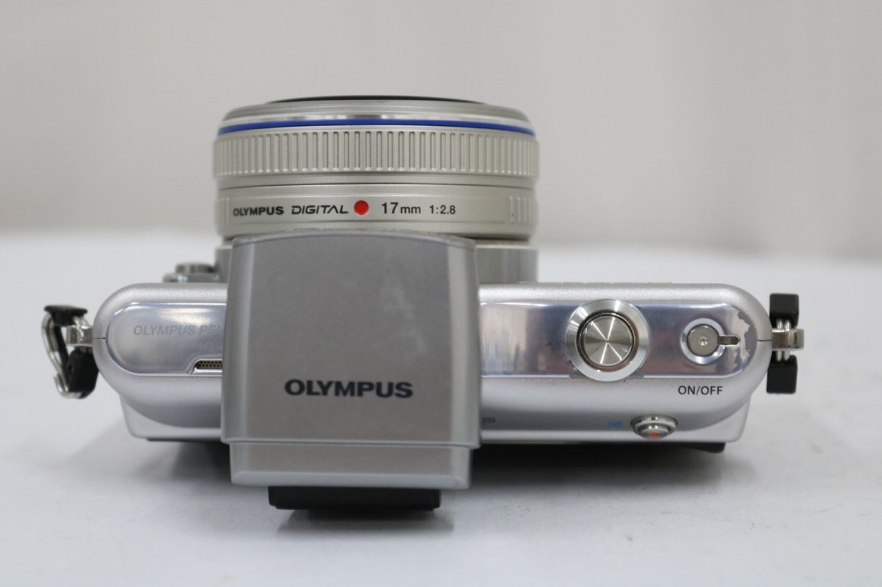 返品保証】 オリンパス PEN mini E-PM1 M.ZUIKO DIGITAL 17mm F2.8