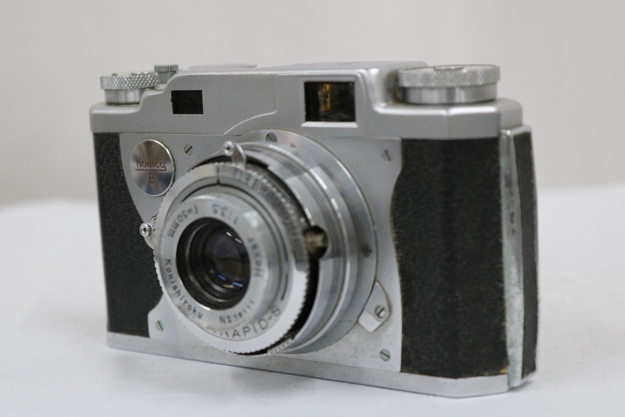 【訳あり品】 コニカ KONICA II B Hexar 50mm F3.5 レンジファインダー カメラ e9131