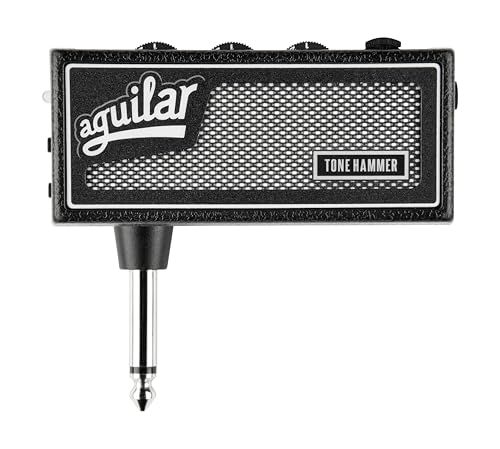 aguilar ベース用 ヘッドホンアンプ amPlug 3 TONE HAMMER 小型/ケーブル不要/自宅練習/電池駆動/エフェクト内蔵/Tone Hammerサウンドt