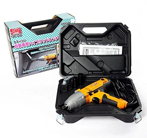 エマーソン(Emerson) ハイブリッドレンチ ジャッキアップ機能&インパクトレンチ機能 AC100V 12.7mm (1/2インチ) トルクリミッター機能 バリアブルトリガー 最大トルク:【緩め(左回転)】300N・m 【締め(右回転)】120N・m 1t