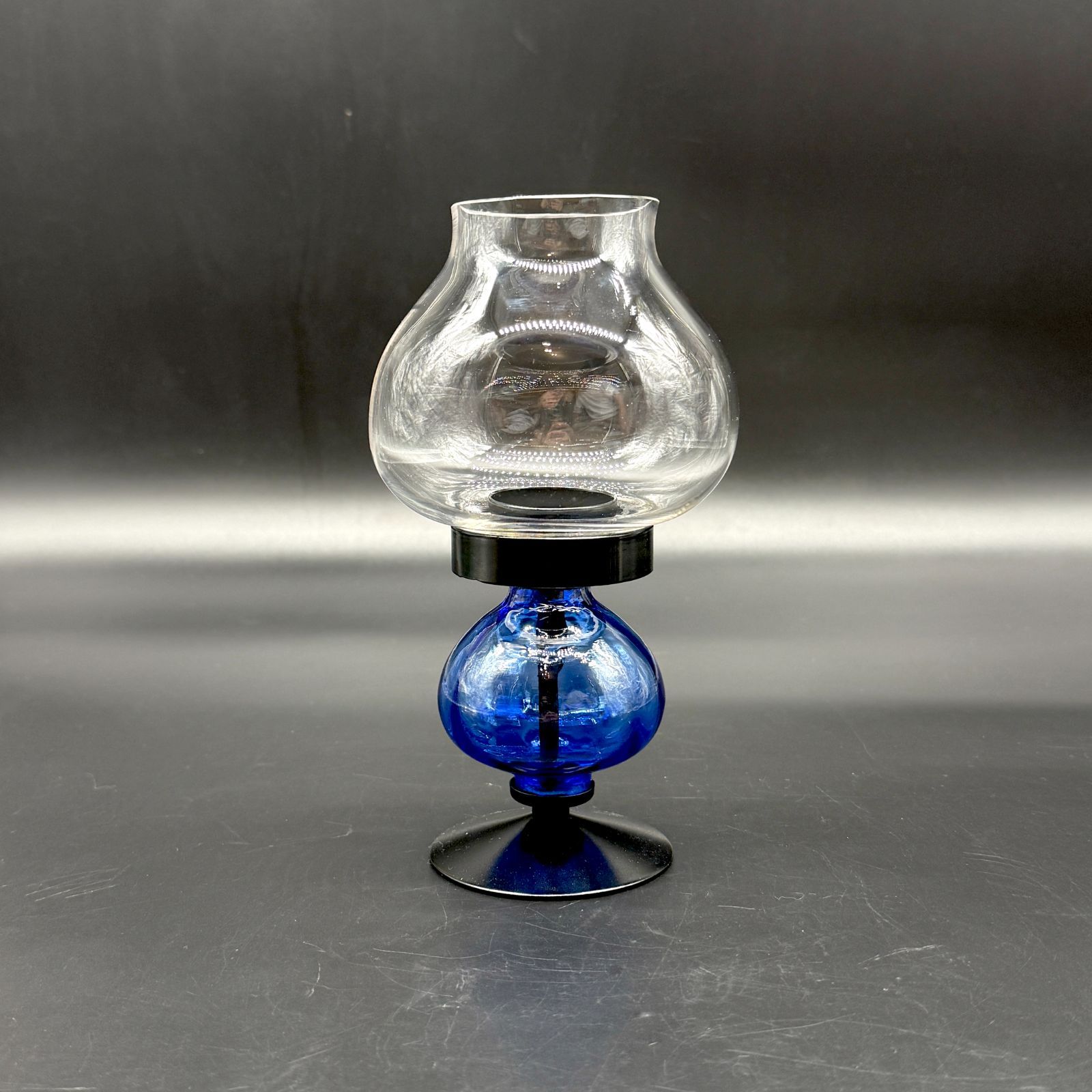 超美品 エリック ホグラン キャンドルホルダー BODA社 北欧 Erik Hoglund ボダ ヴィンテージ ミッドセンチュリー スウェーデン ガラス