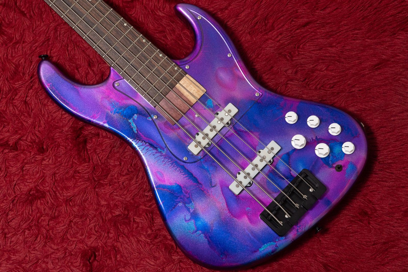 【used】Wood Custom Guitars / Vibe-5 19pitch Model AGAMA 4.420kg #160【GIB横浜】エレキベース