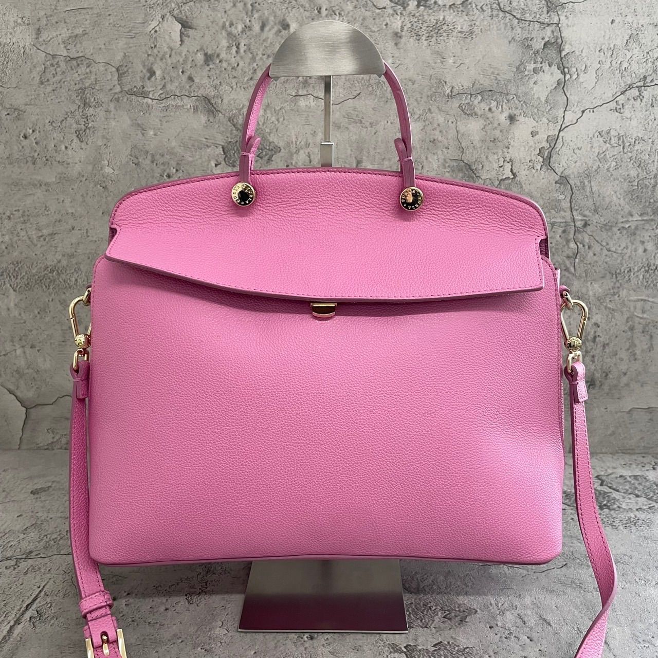 極美品 FURLA フルラ 2way ショルダーバッグ マイパイパー My Piper