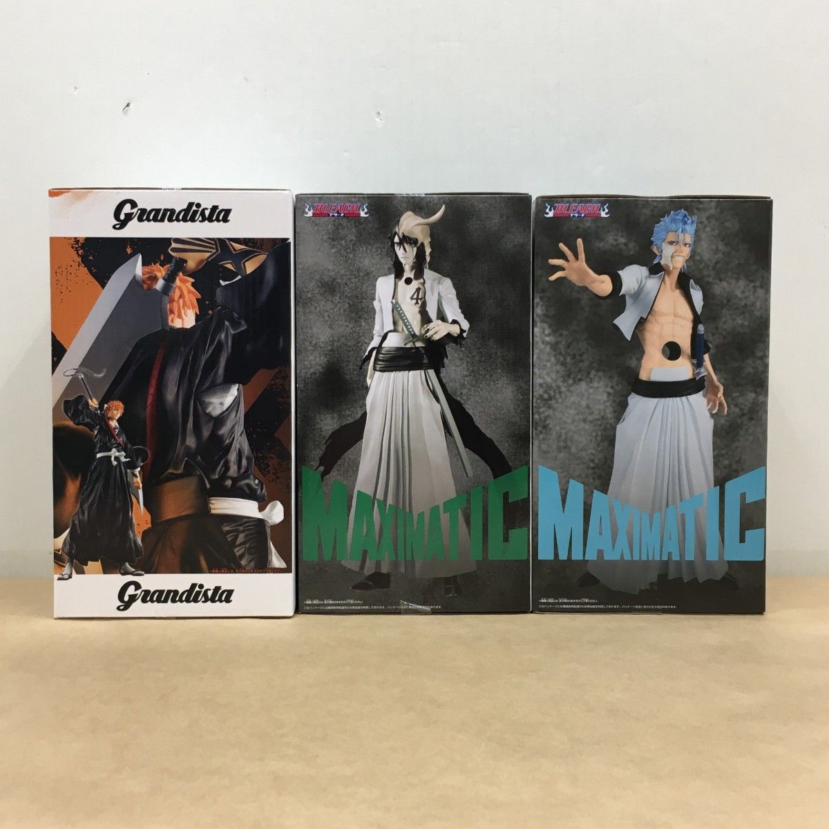 未開封 BLEACH Grandista 黒崎一護 MAXIMATIC ウルキオラ グリムジョー