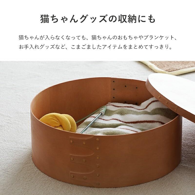 pet-189 猫用 爪とぎベッド シェーカーボックス型 おしゃれ 収納