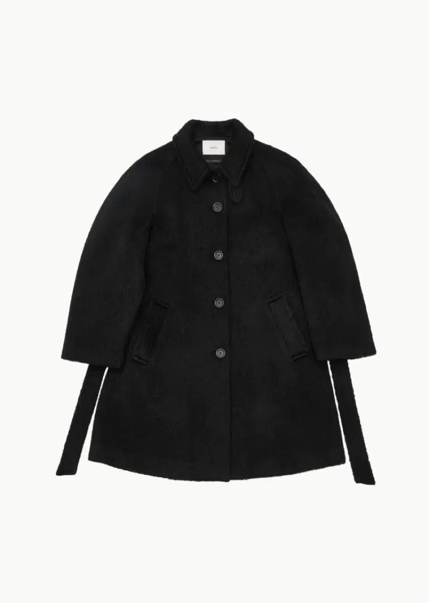 アモーメント Alpaca Raglan Coat - black - メルカリ