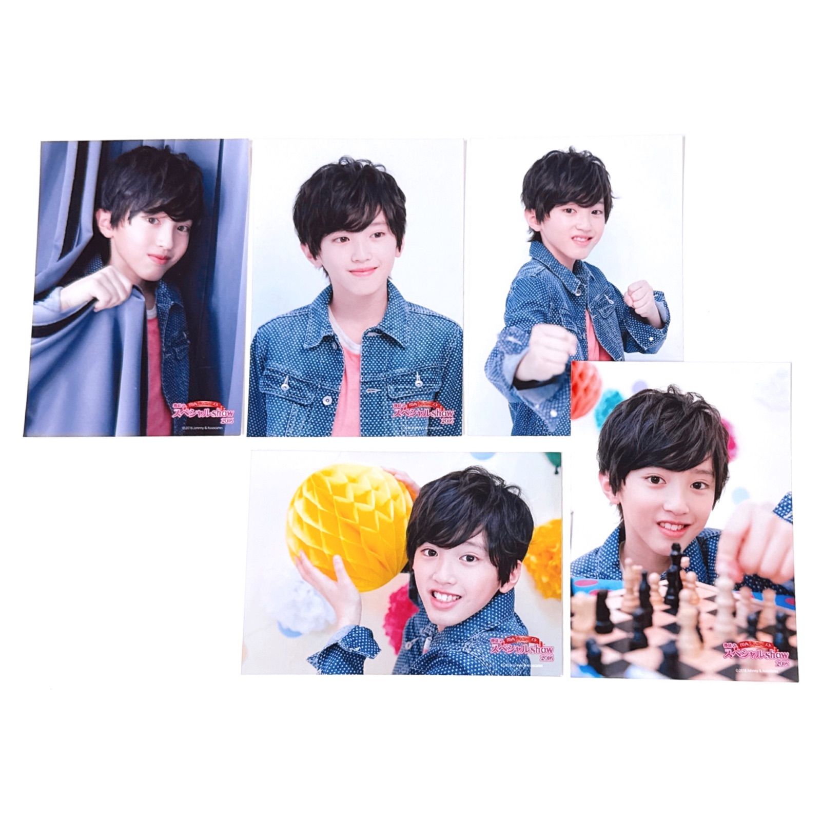 道枝駿佑 公式写真 5枚【NA15】オリジナルフォトセット フォトセ フル 春休みスペシャル show 2016 みっちー