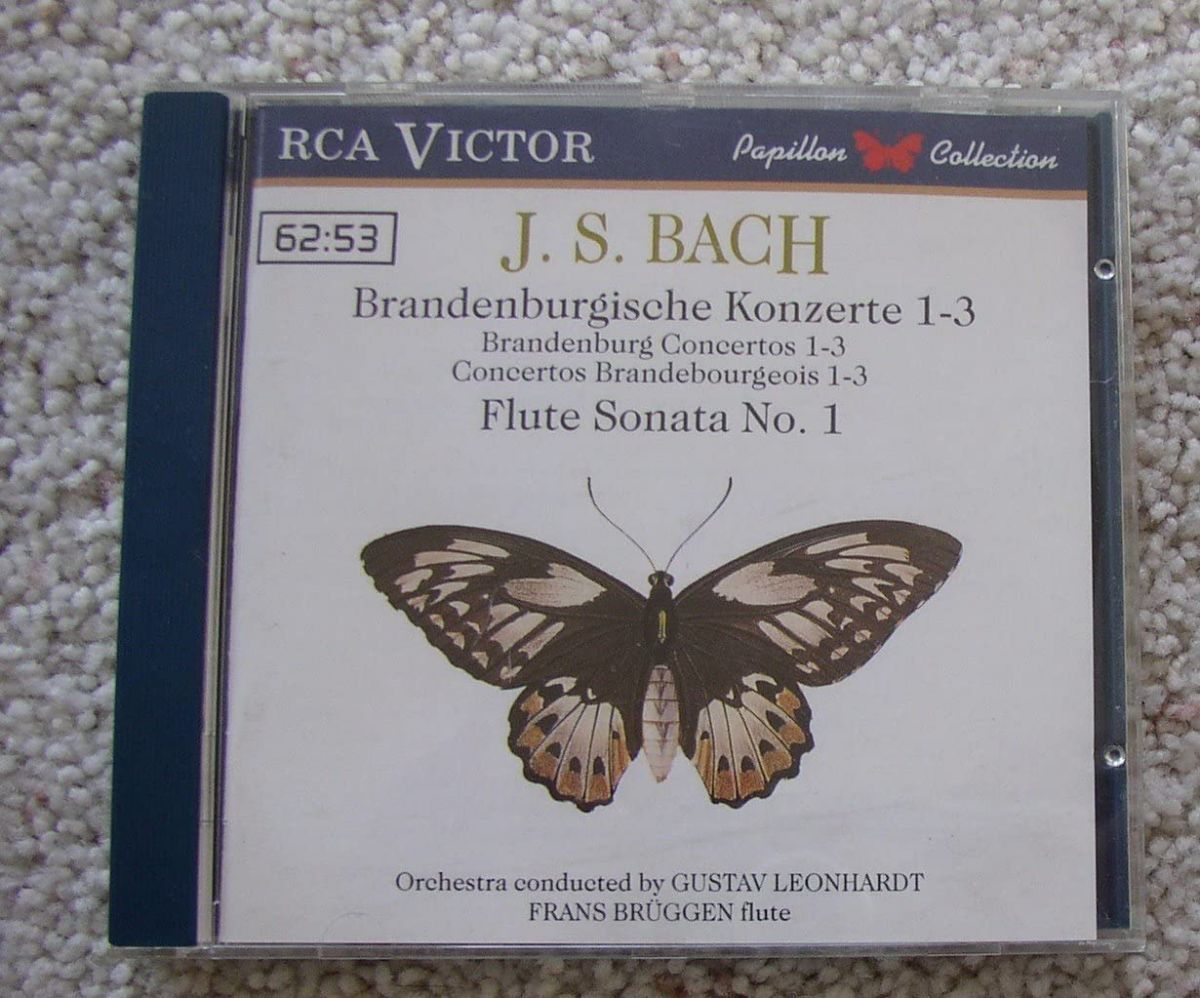 CD Bach, Johann Sebastian Brandenburgishe Konzerte GD87723 Japan
