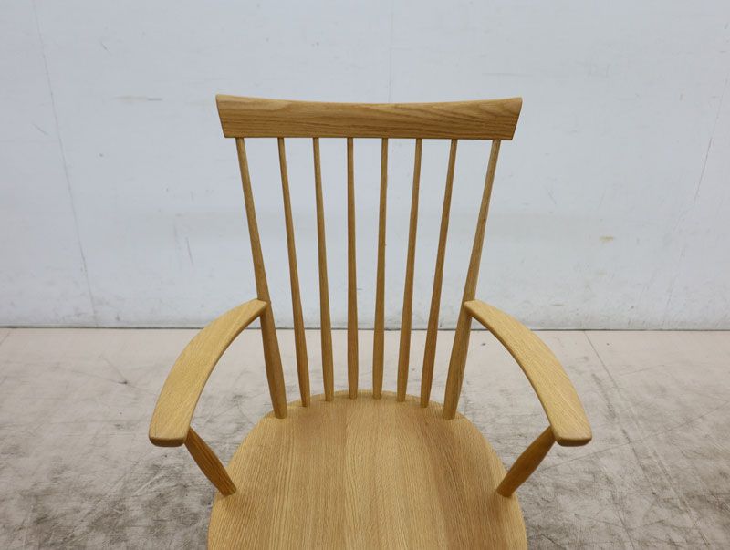 ◇美品◇ 柏木工 KASHIWA IDC大塚家具 ODA12 ダイニングチェア/アーム