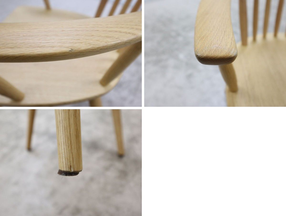 ◇美品◇ 柏木工 KASHIWA IDC大塚家具 ODA12 ダイニングチェア/アーム