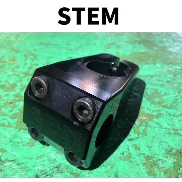 新品　BMXステム　★　Mullet Products 4PM STEM 37mm　BK