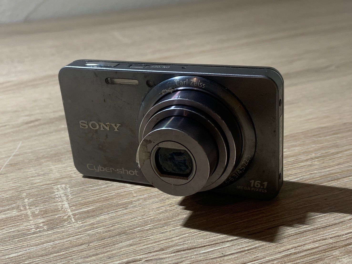 0220 Sony ソニー Cyber-shot DSC-W570 シルバー デジカメ 【ネ】Damages/stains