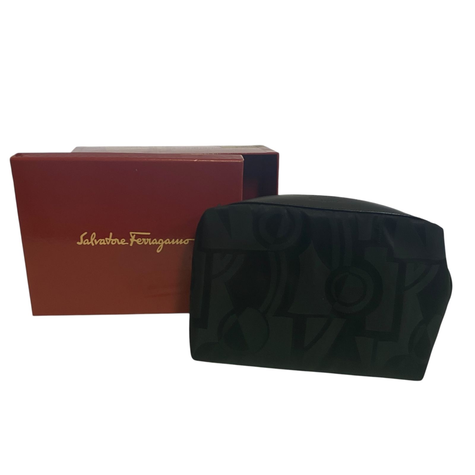 Salvatore Ferragamo ポーチ ブラック 【公式通販】