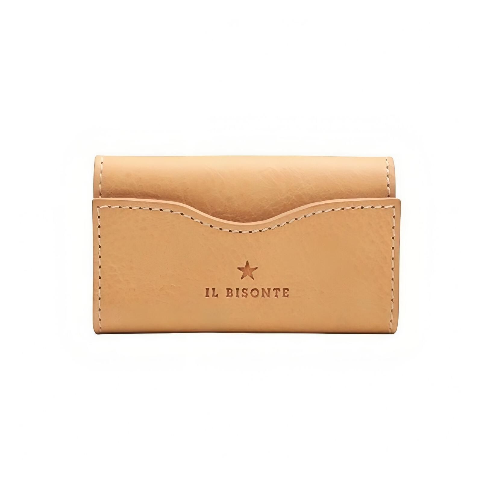 【ギフト対応可】イルビゾンテ IL BISONTE キーケース OLIVETA KEY HOLDER 4連 メンズ レディース 本革 レザー ベージュ 人気 ブランド おしゃれ 誕生日 記念 プレゼント ギフト 送料無料