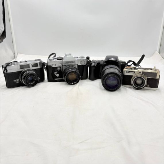 【❗️✨人気メーカーまとめ✨❗️】フィルムカメラセット Canon/PENTAX/PETRI他 ジャンク❗️