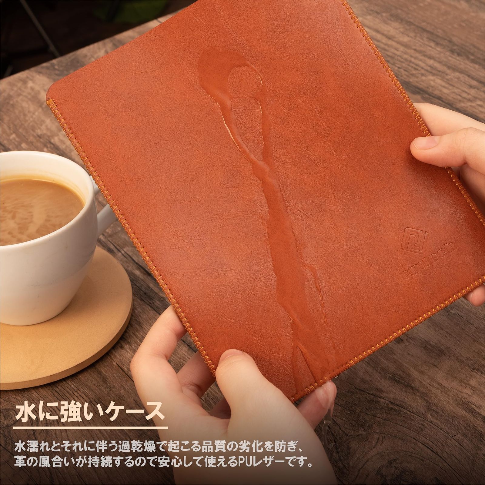 CM Tech 第12世代 Kindle Paperwhite レザーケース 第11世代 Kindle