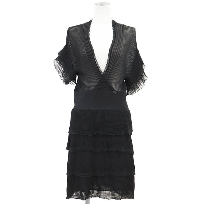 美品】CHANEL シャネル ワンピース サイズ 42 レディース 07P P30389