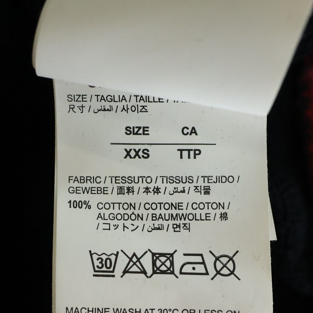メンズ OFF-WHITE (オフホワイト) ×UNDERCOVER SKELETON RVRS HOODIE 