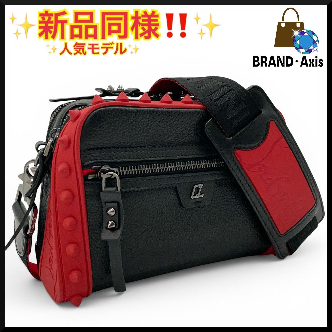 新品同様】クリスチャンルブタン Christian Louboutin ショルダー 