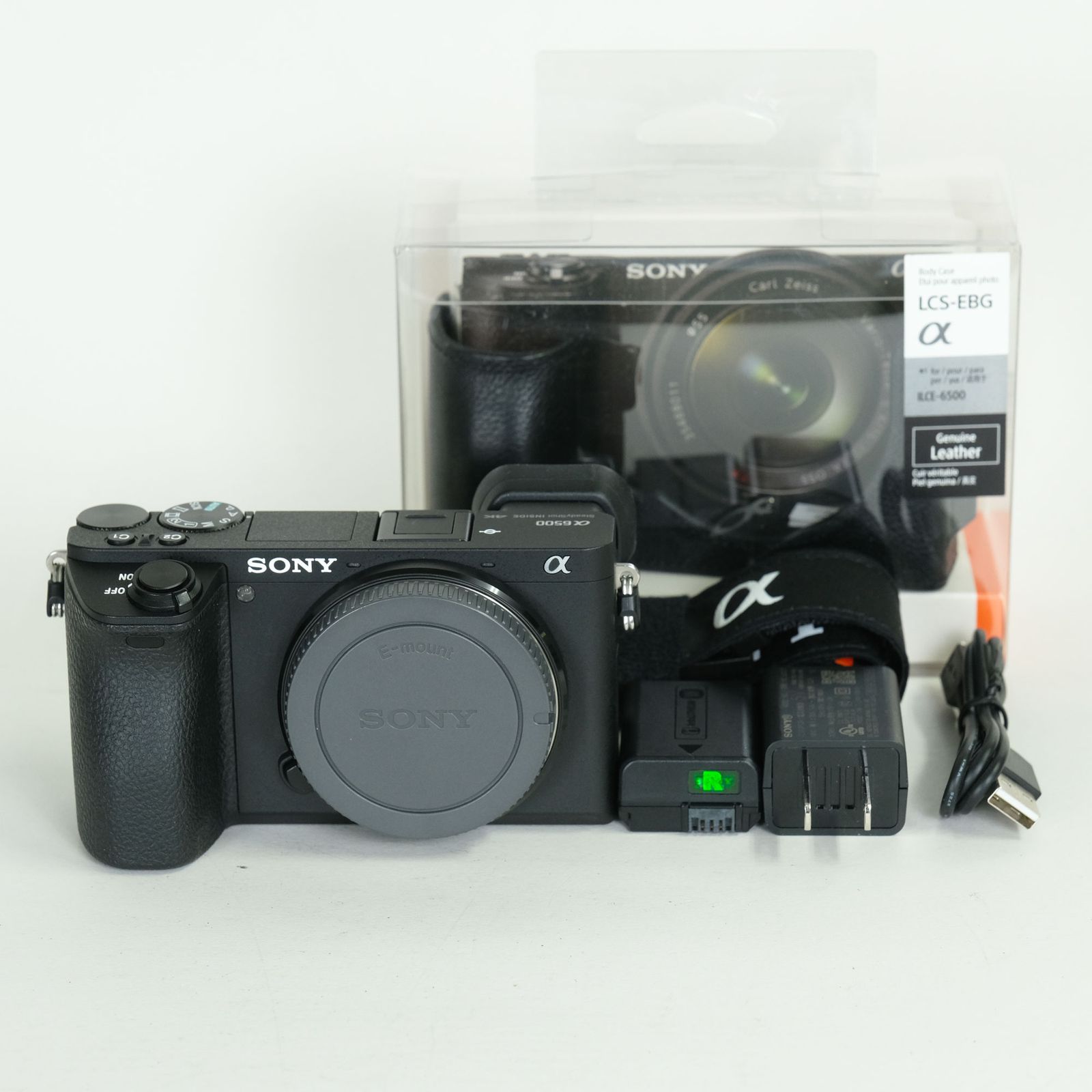 美品 | シャッター数2,570回｜ボディケース付] SONY α6500（ILCE-6500