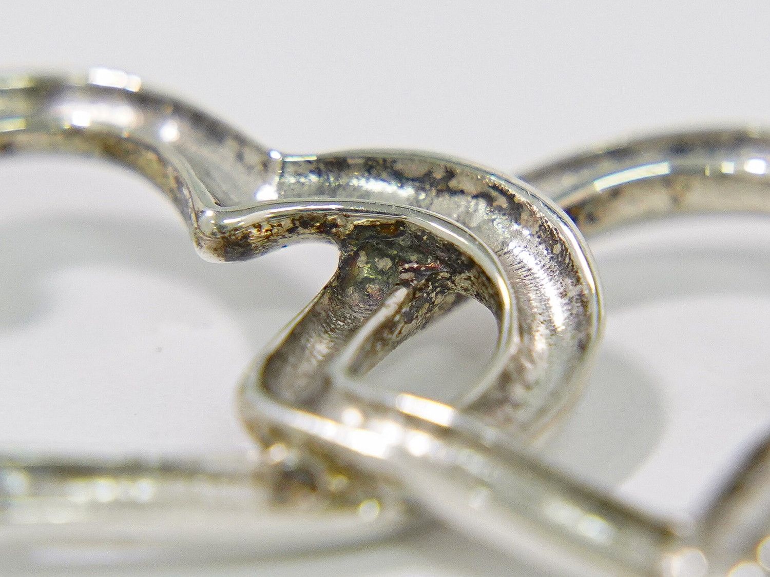 本物 ティファニー TIFFANY & Co. トリプルハート 925 ブローチ ピン