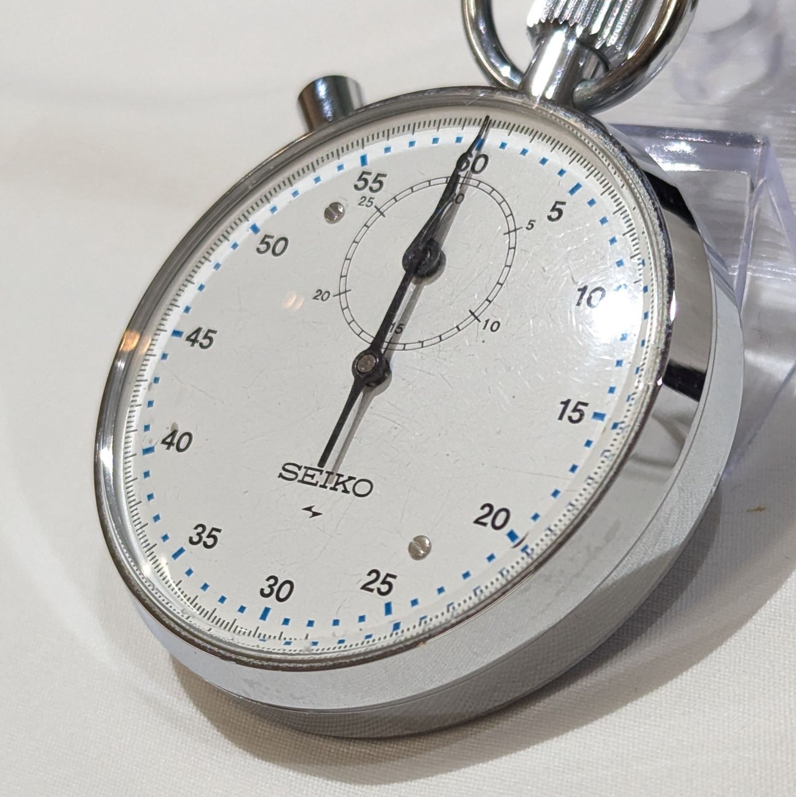 SEIKO セイコー 88-5021 ストップウォッチ 手巻き 稼動品 1/5秒計測 5