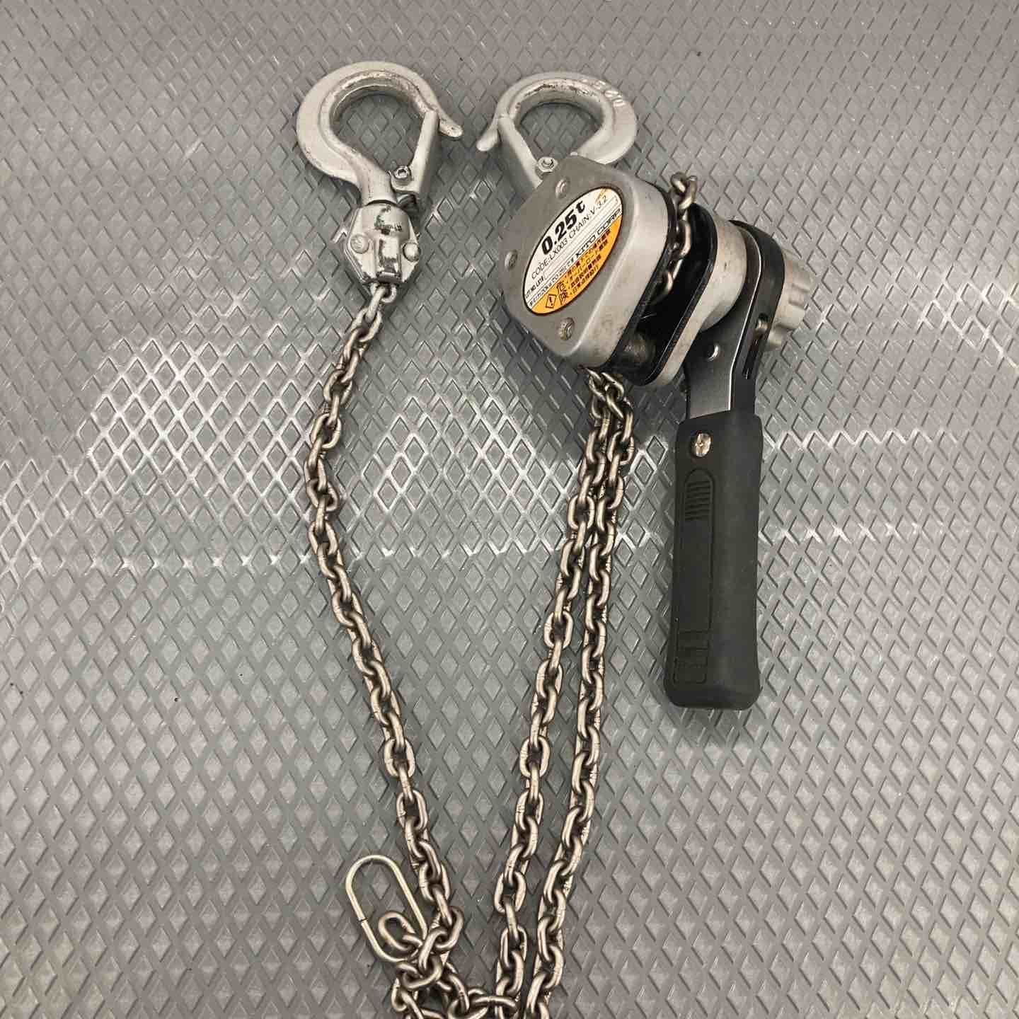 【中古品】KITO(キトー) レバーブロック LX003 (LX1B)【所沢店】