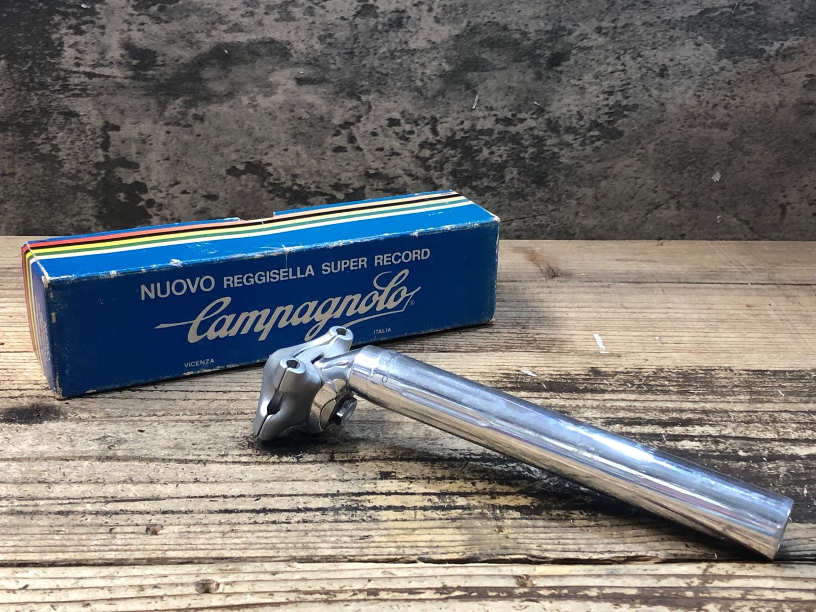 KC227 カンパニョーロ Campagnolo Nuovo Super Record アルミ シートポスト Φ25mm