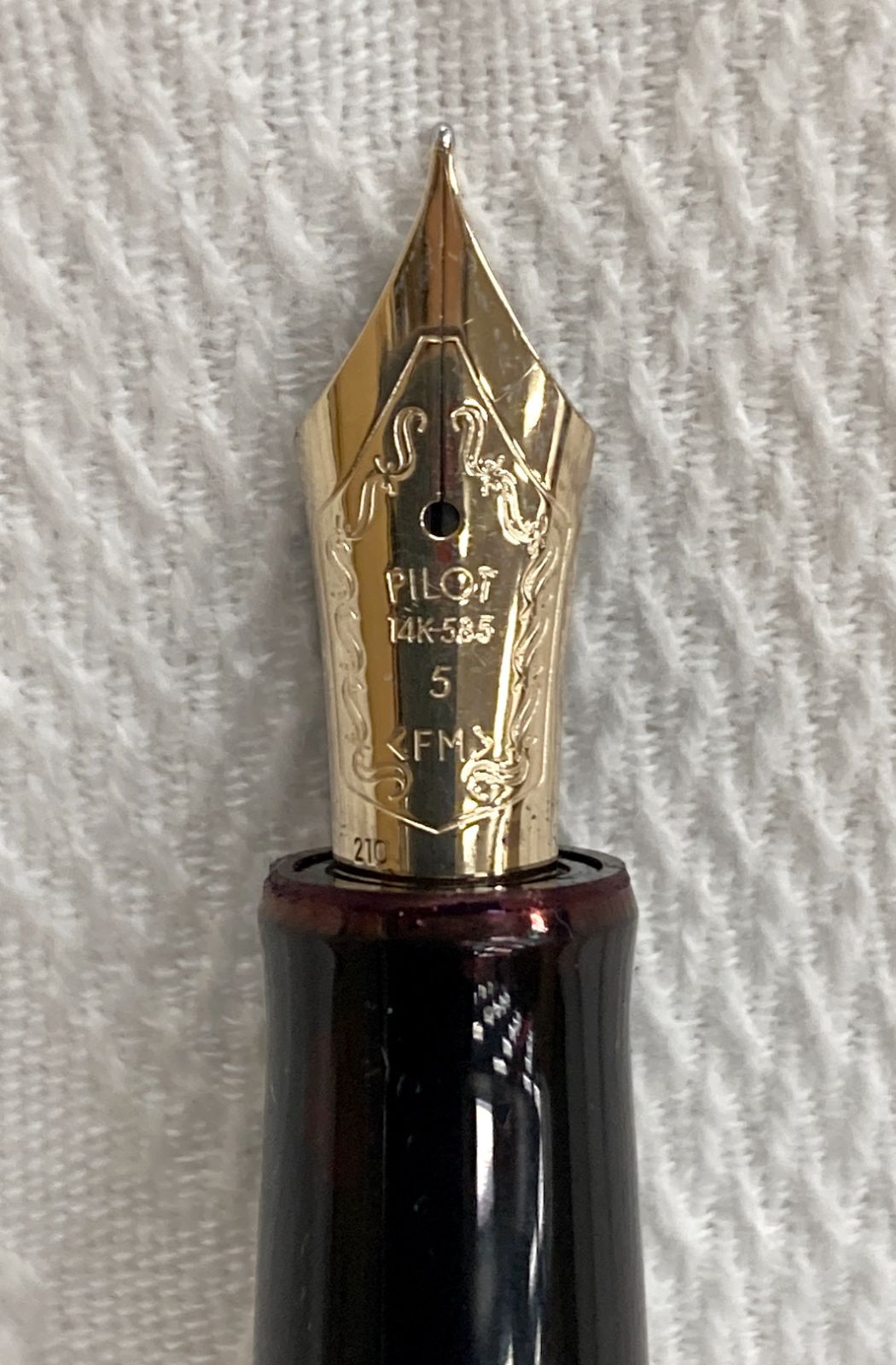 〇パイロット PILOT 万年筆 14K 585 CUSTOM74 カスタム74・elite