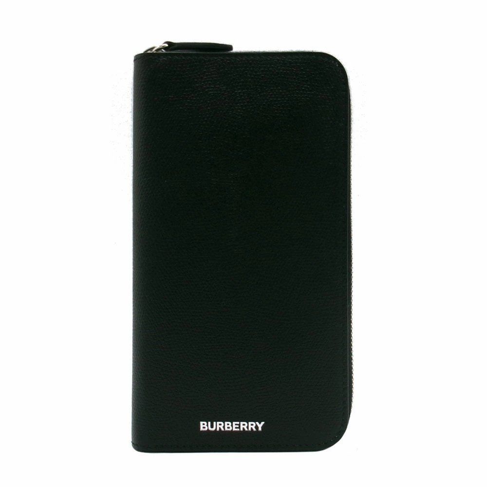 バーバリー　Burberry １４Ｙ 新品】バーバリー 8121484 BLACK (ブラック) 財布 長財布 BURBERRY