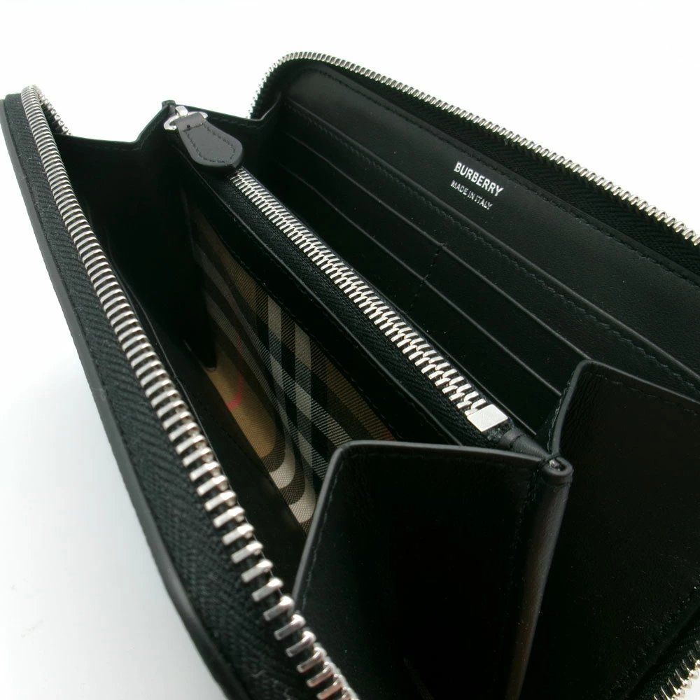 バーバリー　Burberry １４Ｙ 新品】バーバリー 8121484 BLACK (ブラック) 財布 長財布 BURBERRY