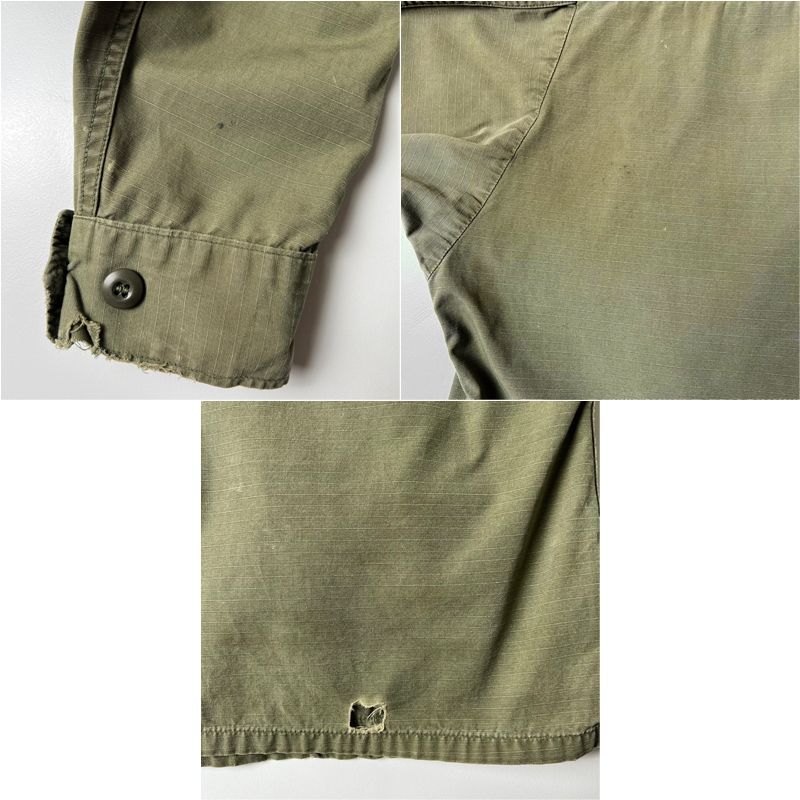 60s 69年製 US ARMY 米軍実物 4th ジャングルファティーグ ジャケット