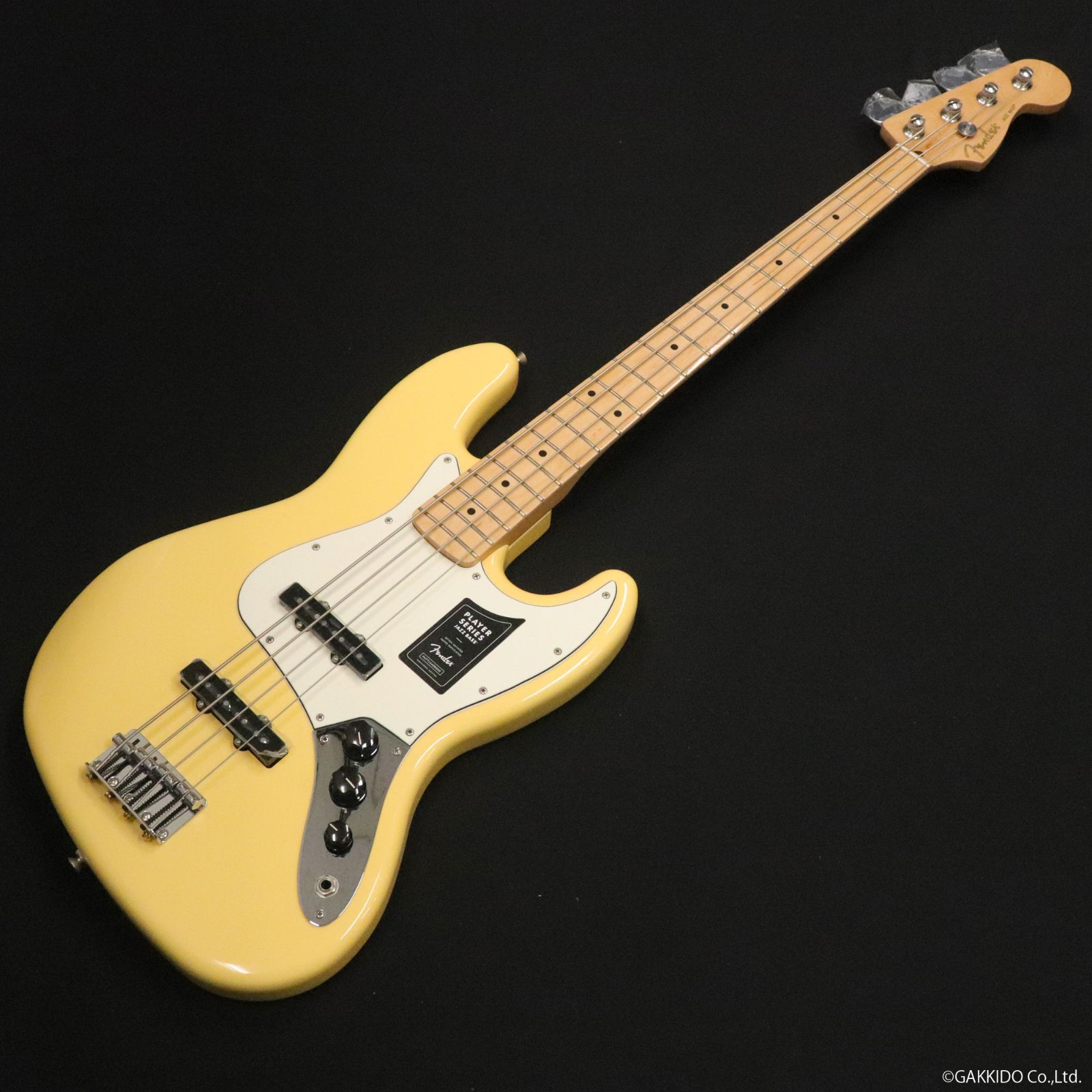 【新品特価】 Fender　Player Jazz Bass, Maple Fingerboard, Buttercream