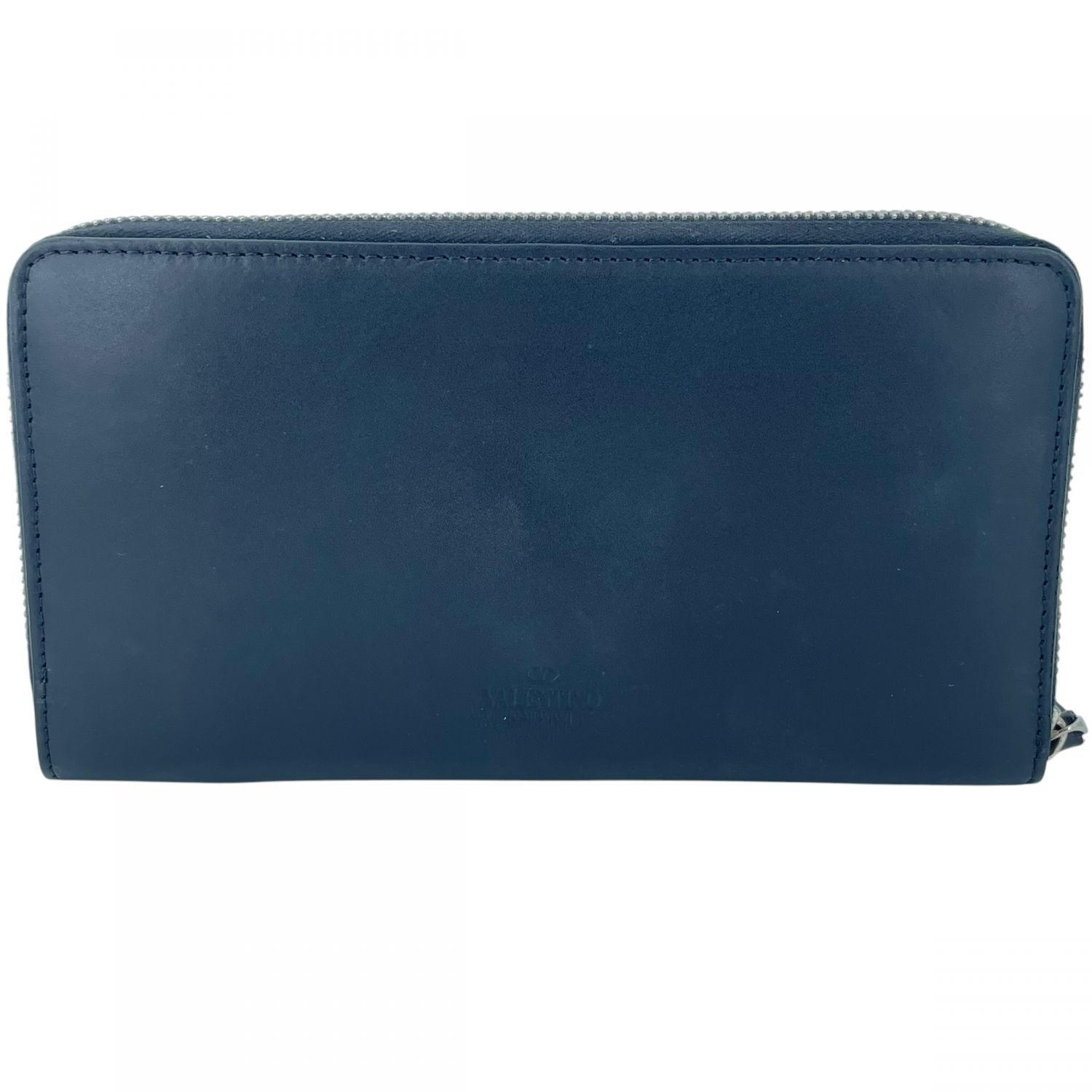 中古】 VALENTINO ヴァレンティノ VY2P0570 ラウンドファスナー長財布 